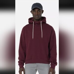 John Elliott - Beach Loopback Cotton-Jersey Hoodie - Burgundy